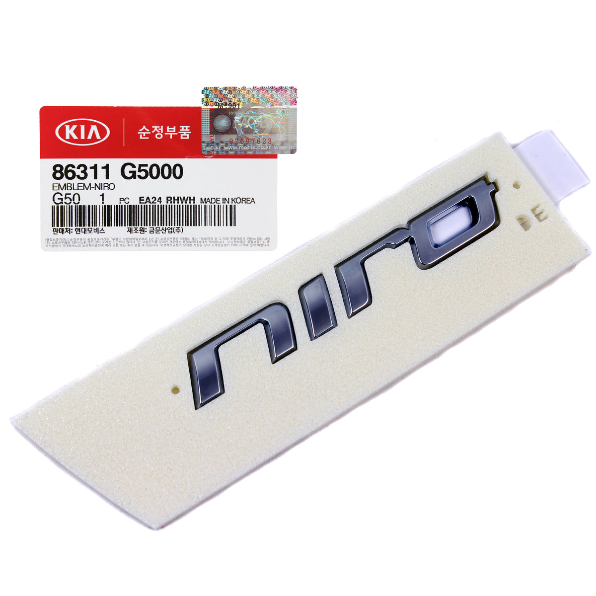 GENUINE Rear Emblem Badge for 2016-2019 Kia Niro 86311G5000