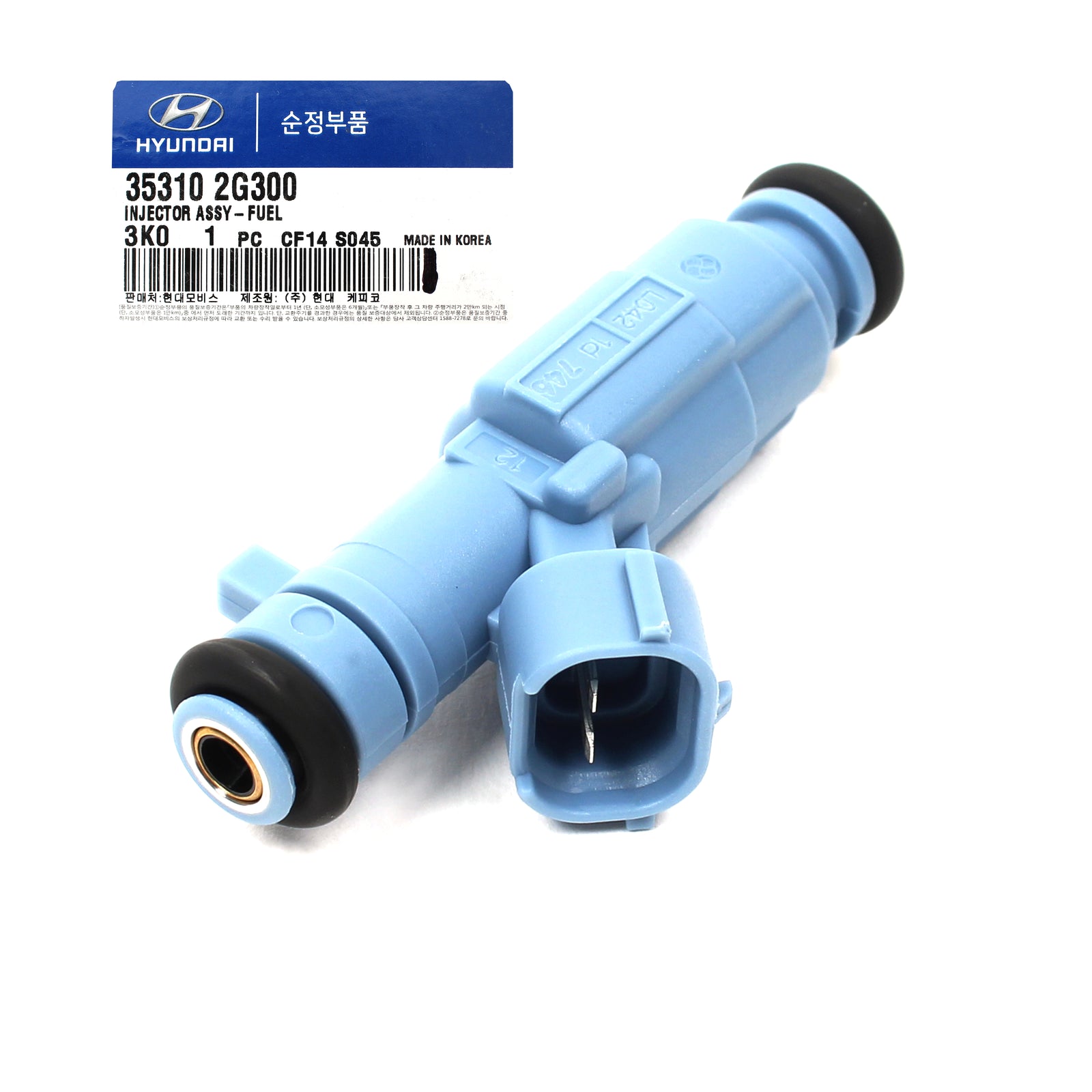 GENUINE Fuel Injector 4pcs for 2008-2013 Hyundai Kia 2.4L 353102G300