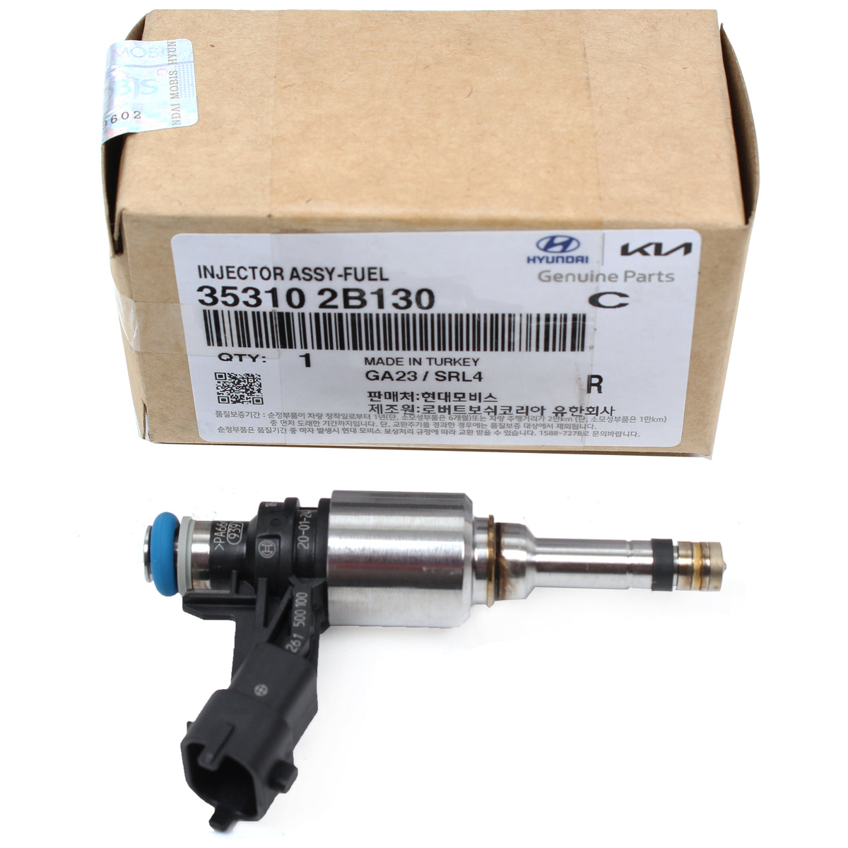 GENUINE Fuel Injector for 2012-2017 Accent Veloster Rio Soul 1.6L 353102B130