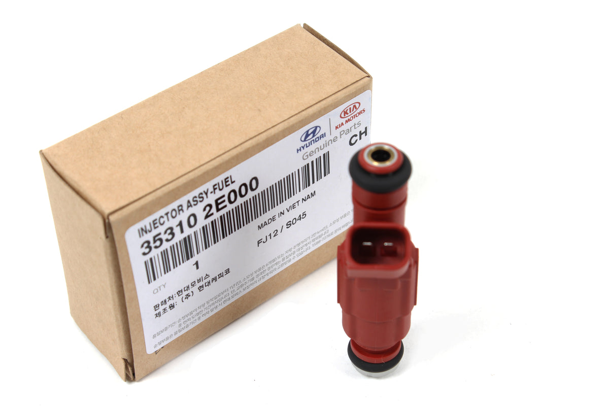 GENUINE Fuel Injectors 4PCS for 11-19 Elantra Veloster Forte Soul 1.8L 2.0L