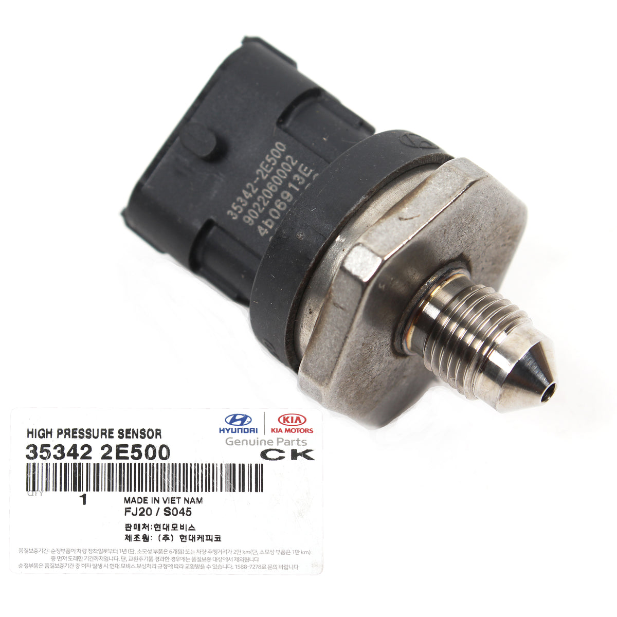 GENUINE Fuel Pressure Sensor for 12-19 Hyundai Kia Compatibility 353422E500