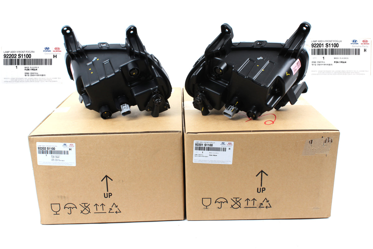 GENUINE LED Fog lamp Light LEFT &amp; RIGHT for 19-20 Hyundai Santa Fe 92201S1100
