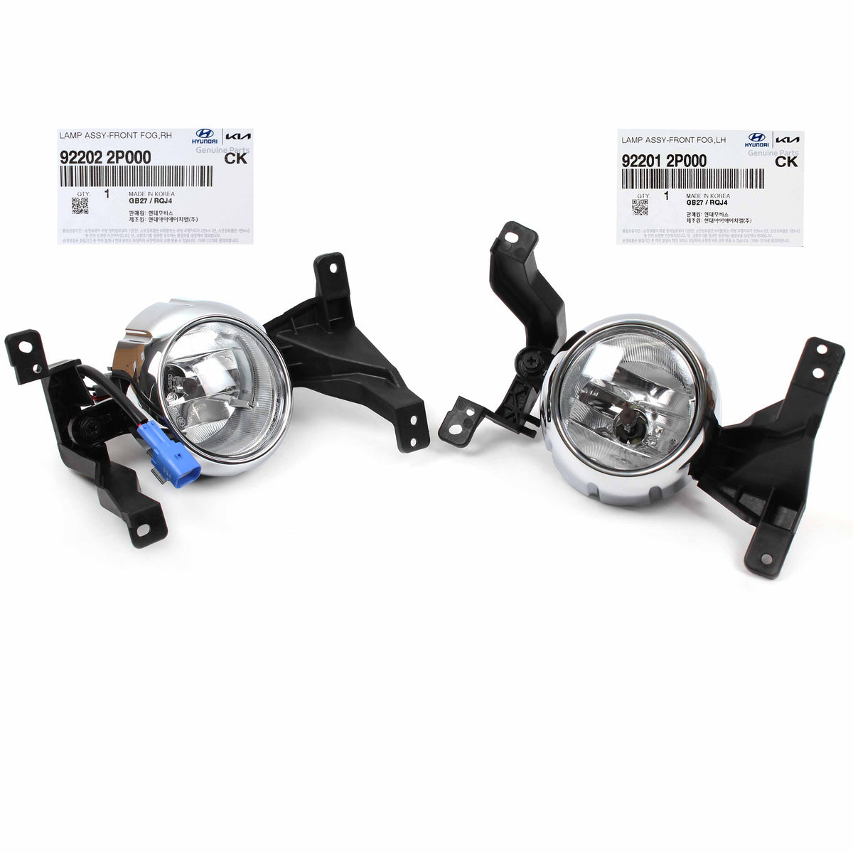 OEM Front Fog Light lamp &amp; Connector LEFT &amp; RIGHT for 2009-2011 Kia Sorento