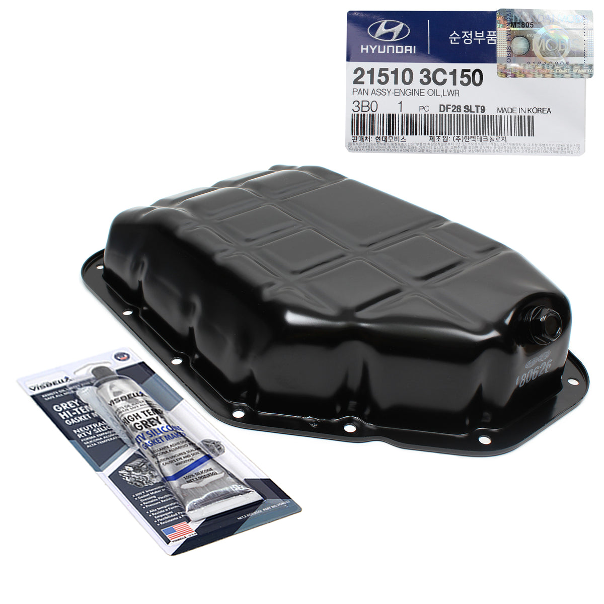 GENUINE Engine Oil Pan for 06-10 Azera Santa Fe Sonata Sedona OEM 215103C150