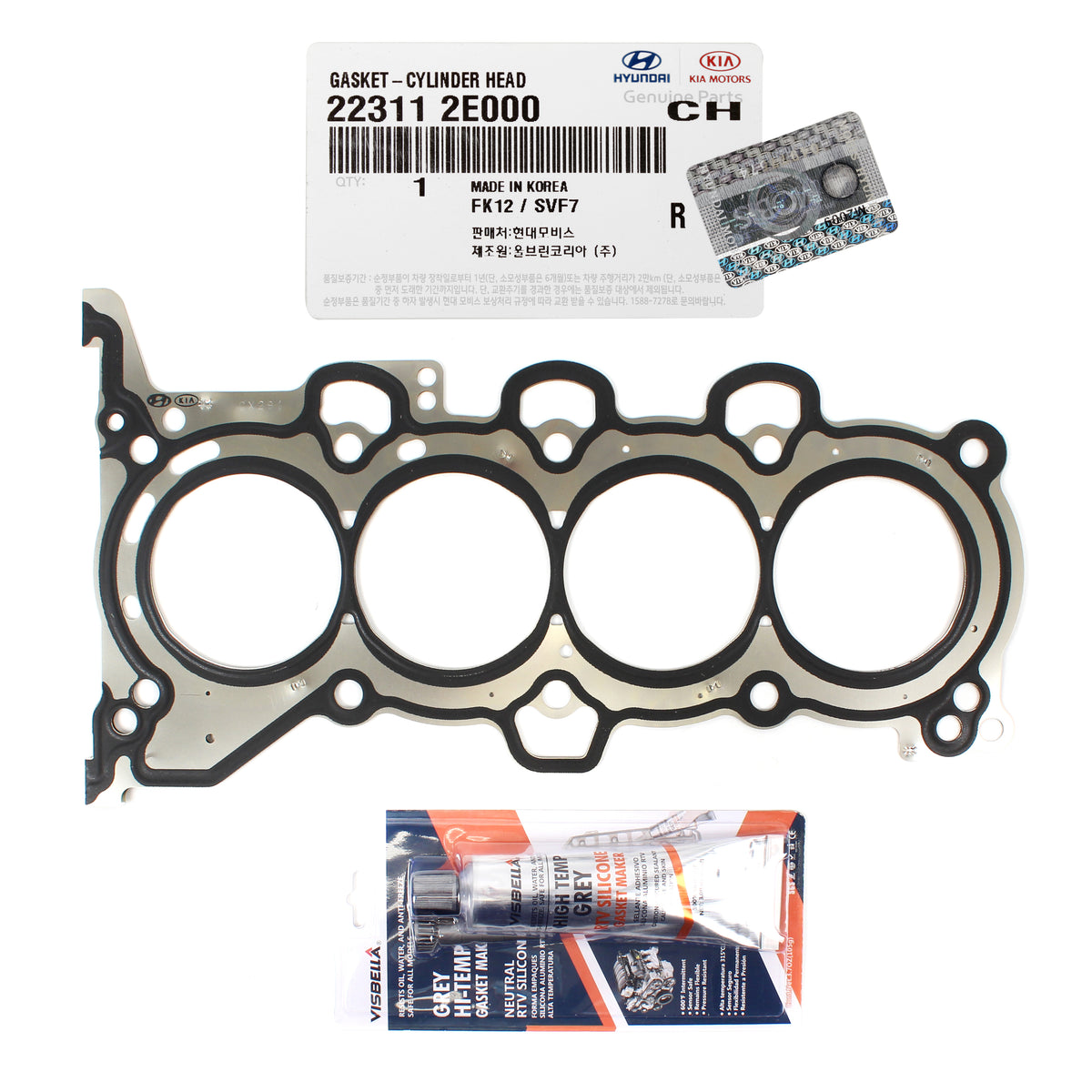 GENUINE Cylinder Head Gasket for 11-20 Elantra Tucson Forte Soul 223112E000