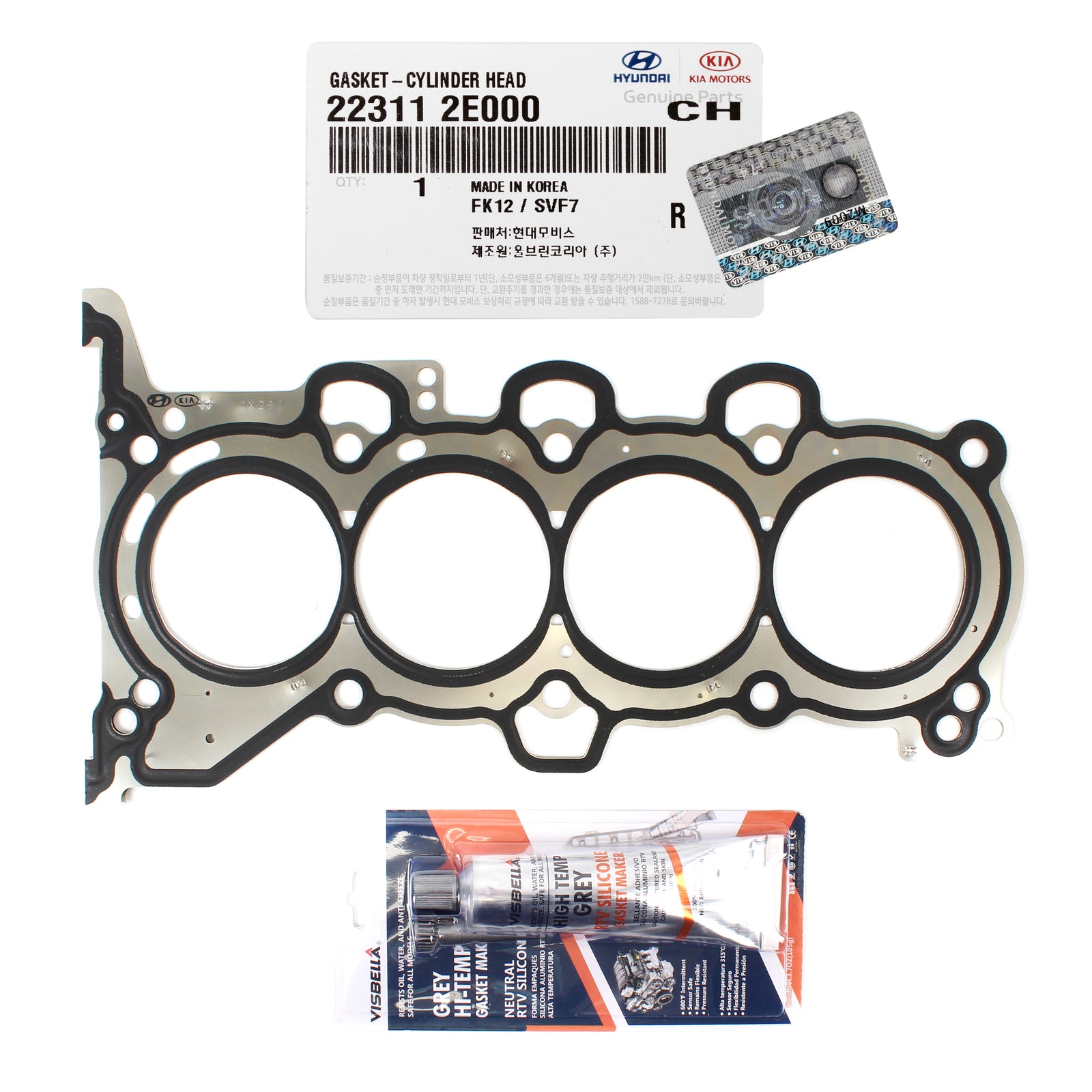 GENUINE Cylinder Head Gasket for 11-20 Elantra Tucson Forte Soul 223112E000