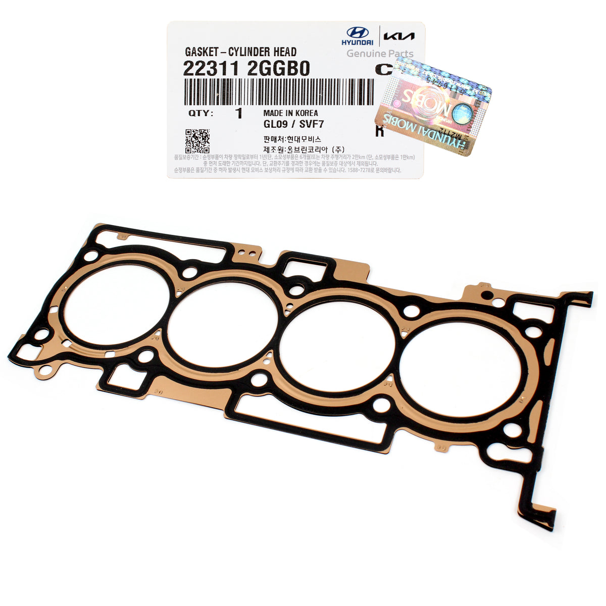 GENUINE Cylinder Head Gasket for 15-20 Santa Fe Sonata Tucson 2.4L 223112GGB0
