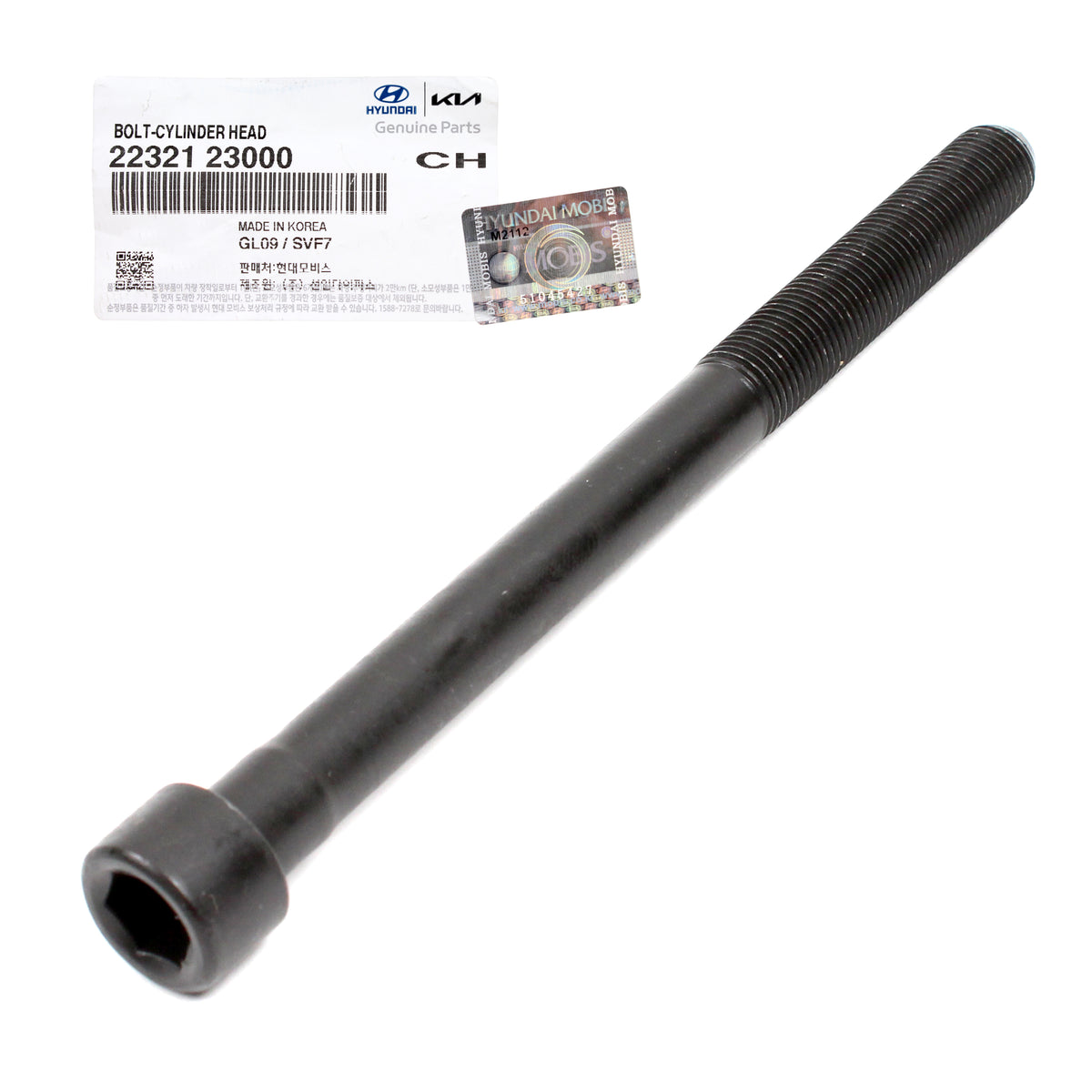 GENUINE Cylinder Head Bolt Set For 00-12 Hyundai Kia 2.0L OEM 2232123000