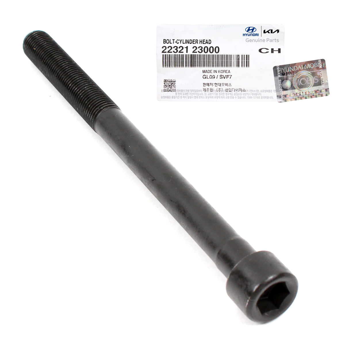 GENUINE Cylinder Head Bolt Set For 00-12 Hyundai Kia 2.0L OEM 2232123000