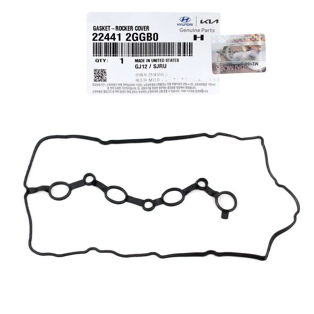 GENUINE Valve Cover Gasket for 15-20 Santa Fe Sonata Tucson 2.0L 2.4L 224412GGB0