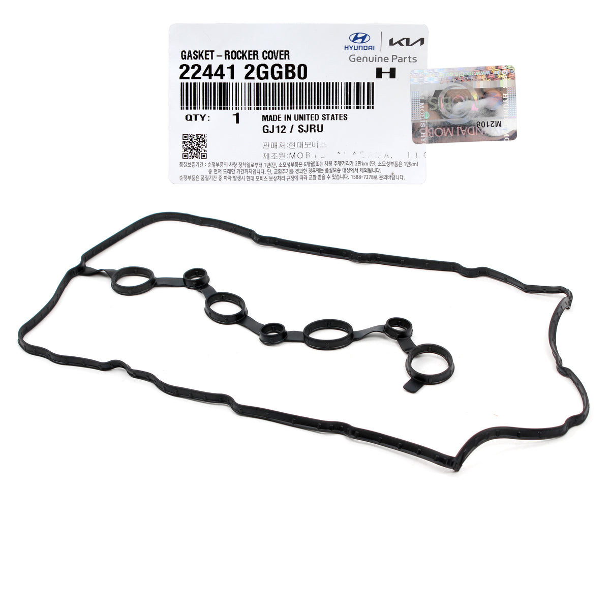 GENUINE Valve Cover Gasket for 15-20 Santa Fe Sonata Tucson 2.0L 2.4L 224412GGB0