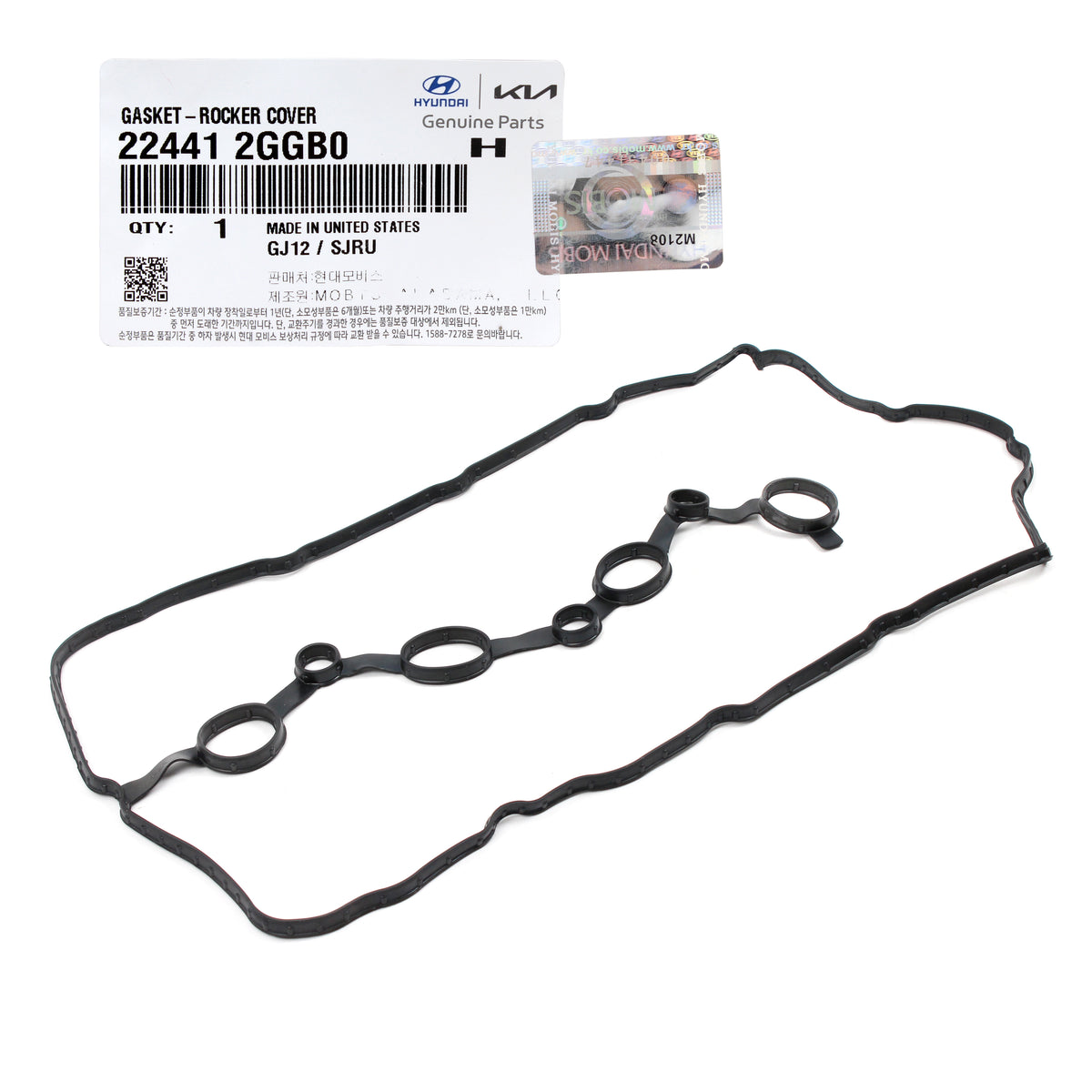 GENUINE Valve Cover Gasket for 15-20 Santa Fe Sonata Tucson 2.0L 2.4L 224412GGB0
