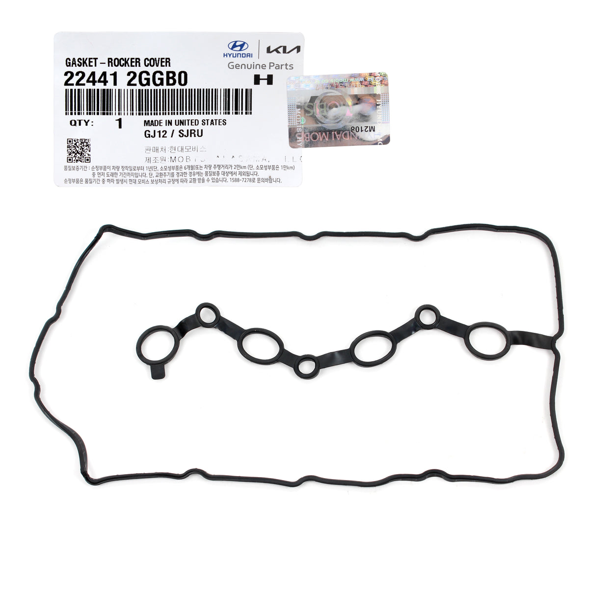 GENUINE Valve Cover Gasket for 15-20 Santa Fe Sonata Tucson 2.0L 2.4L 224412GGB0