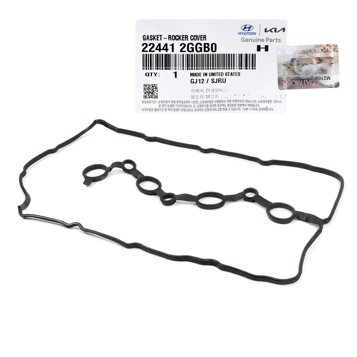 GENUINE Valve Cover Gasket for 15-20 Santa Fe Sonata Tucson 2.0L 2.4L 224412GGB0