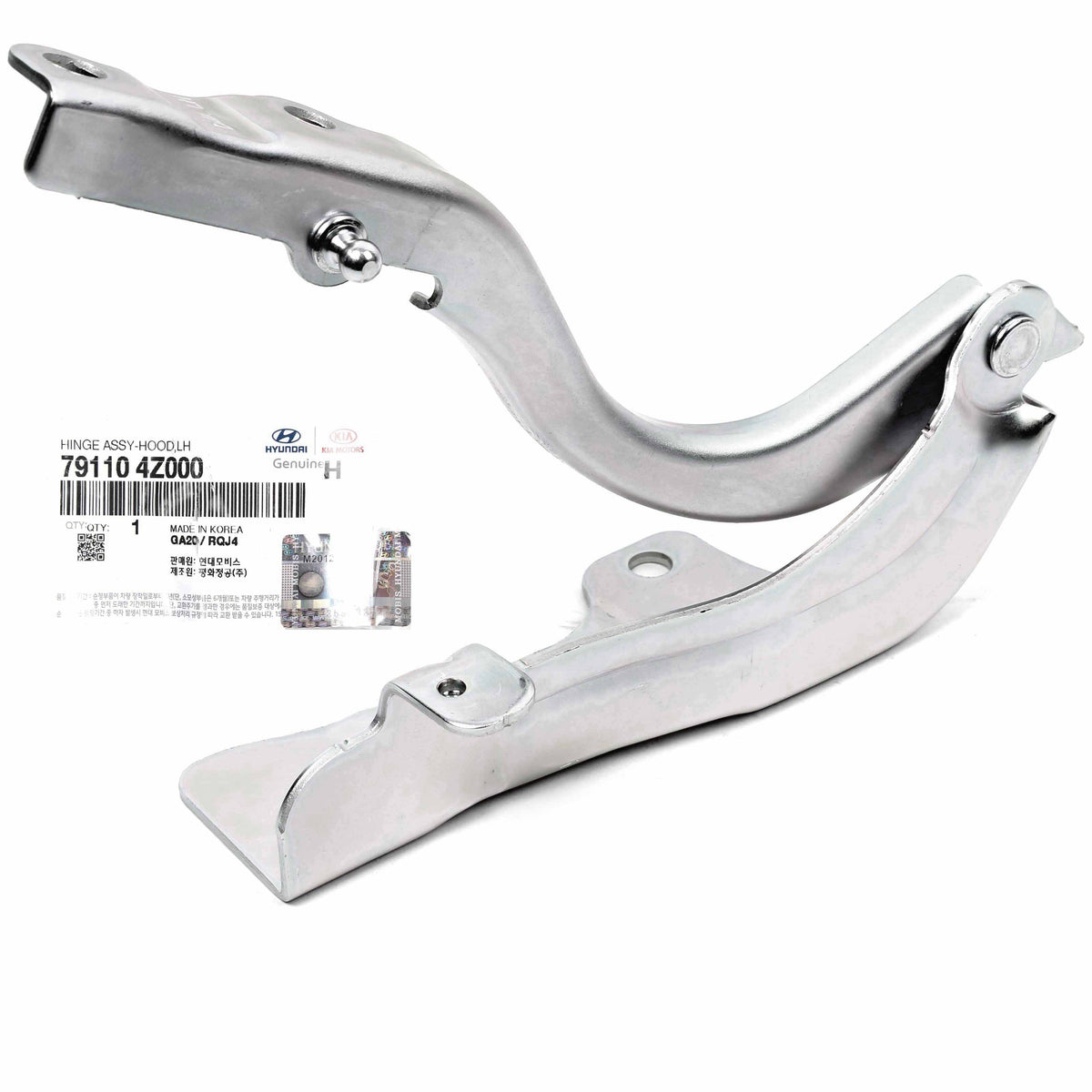 GENUINE Hood Hinge LEFT DRIVER Side for 2013-2019 Hyundai Santa Fe 791104Z000