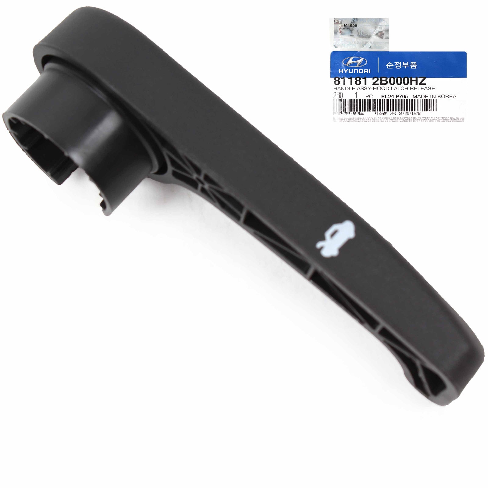 OEM Hood Release Handle Lever for 10-17 Azera Elantra Santa Fe Sonata 811812B000