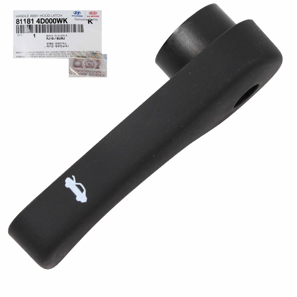 GENUINE Hood Release Handle Lever for 07-20 Kia Forte &amp; Koup Rondo 811814D000WK