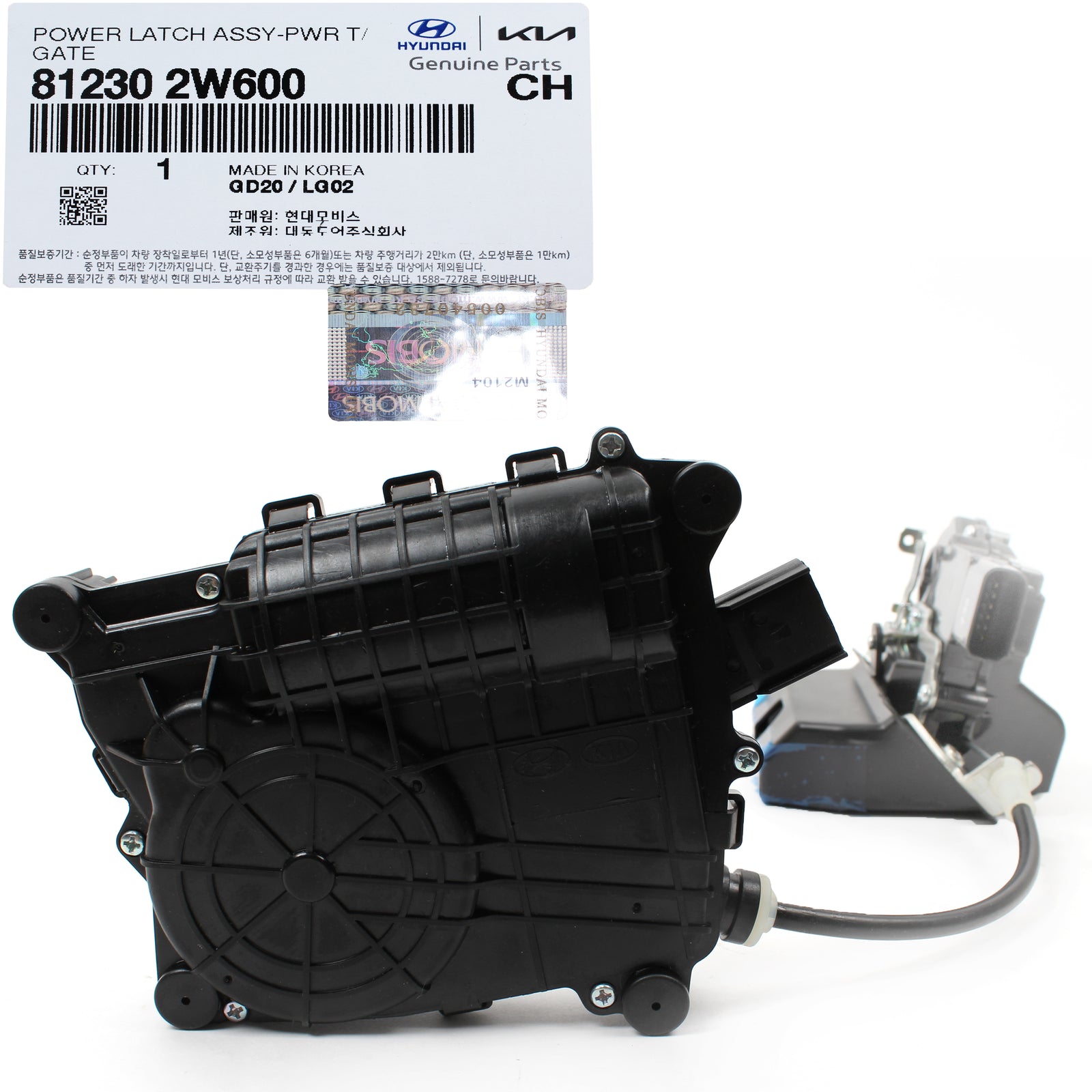 GENUINE Trunk Tailgate Lock Latch for 13-18 Hyundai Santa Fe Sport 812302W600