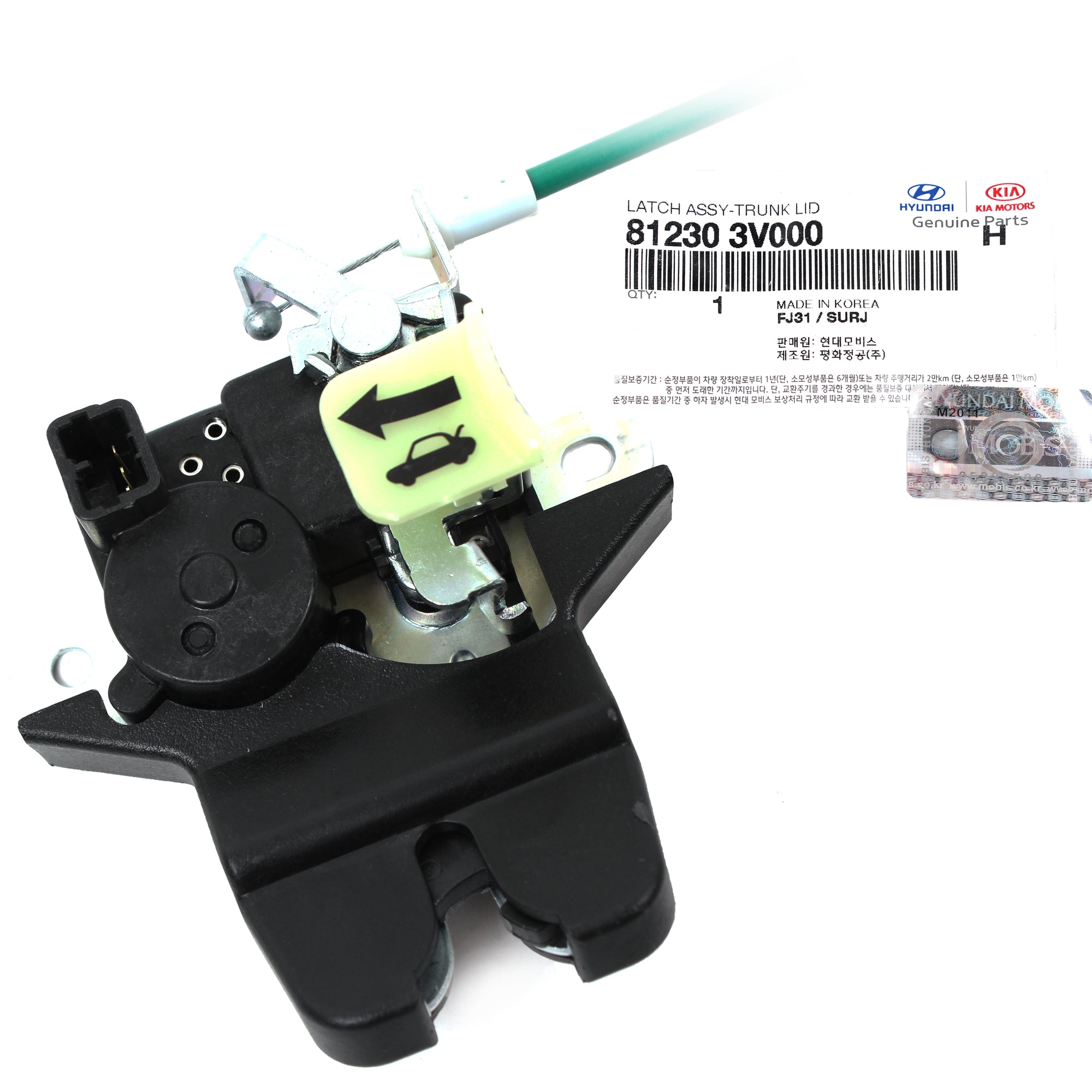 GENUINE Trunk Lock Latch Actuator for 2012-17 Hyundai Azera Cadenza 812303R000