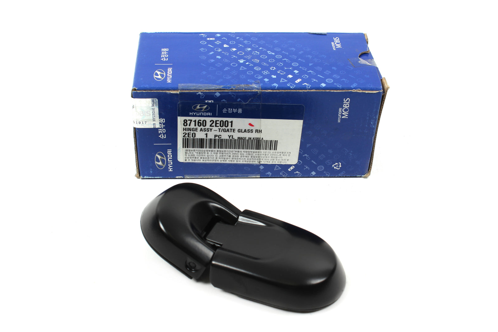 GENUINE HINGE TAIL GATE GLASS RIGHT RH for 05-09 HYUNDAI TUCSON OEM 871602E001