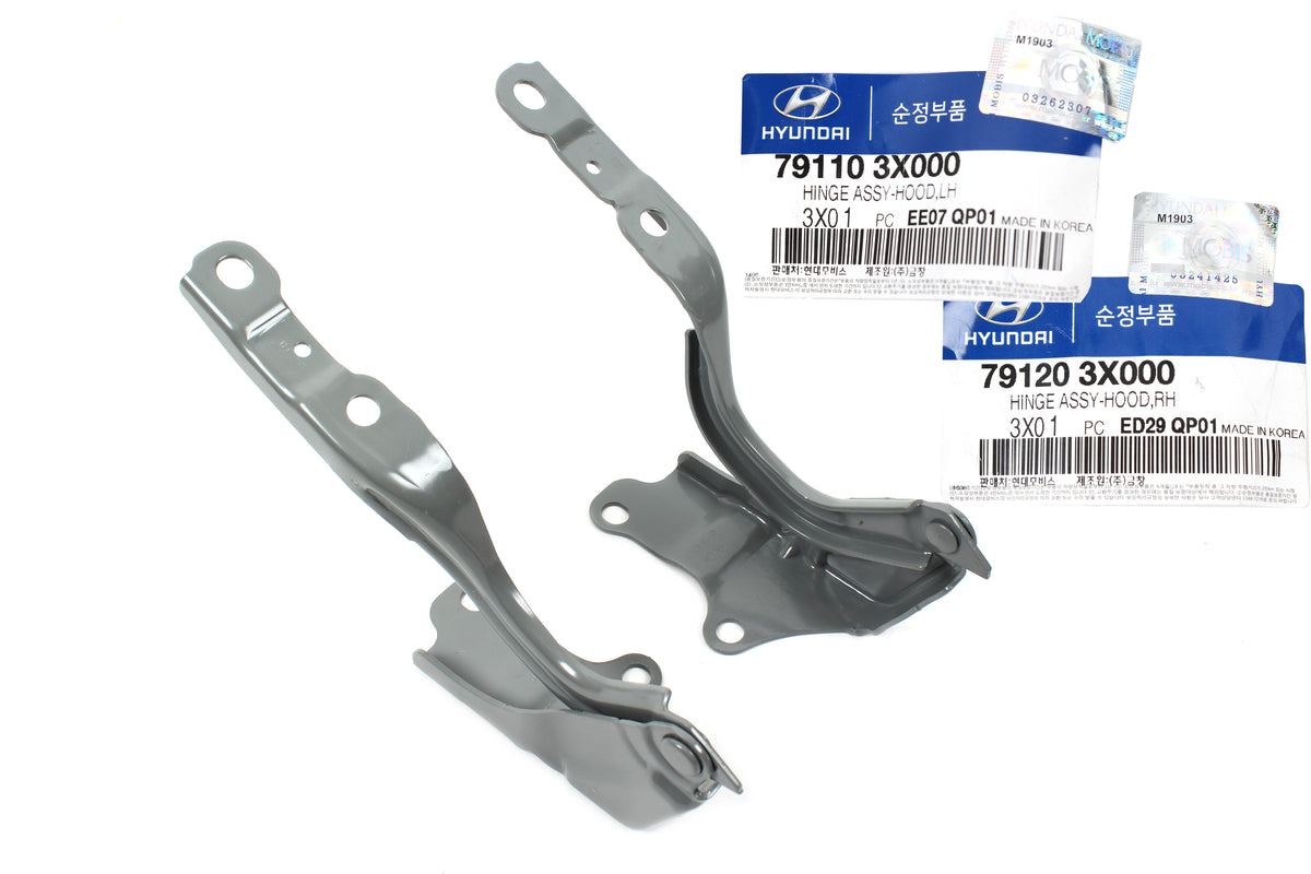 GENUINE Hood Hinge LEFT &amp; RIGHT for 2011-2016 Hyundai Elantra OEM 791103X000