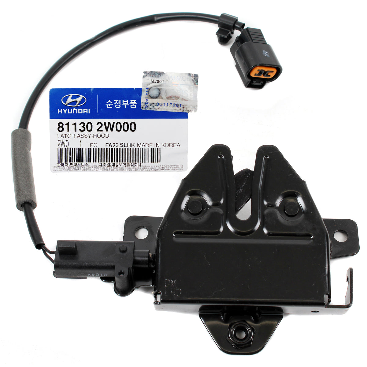 GENUINE Hyundai Santa Fe 13-19 for Hood Safety Catch &amp; Lock Latch 811302W000