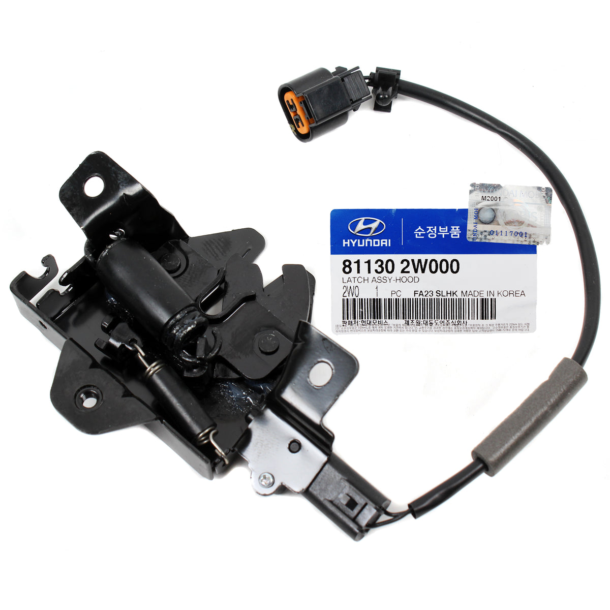 GENUINE Hyundai Santa Fe 13-19 for Hood Safety Catch &amp; Lock Latch 811302W000