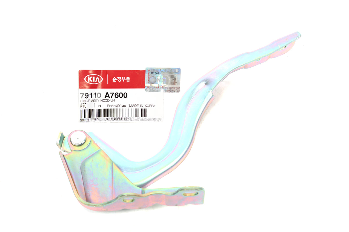 GENUINE Hood Hinge LEFT DRIVER for 14-18 Kia Forte Forte5 Forte Koup 79110A7600
