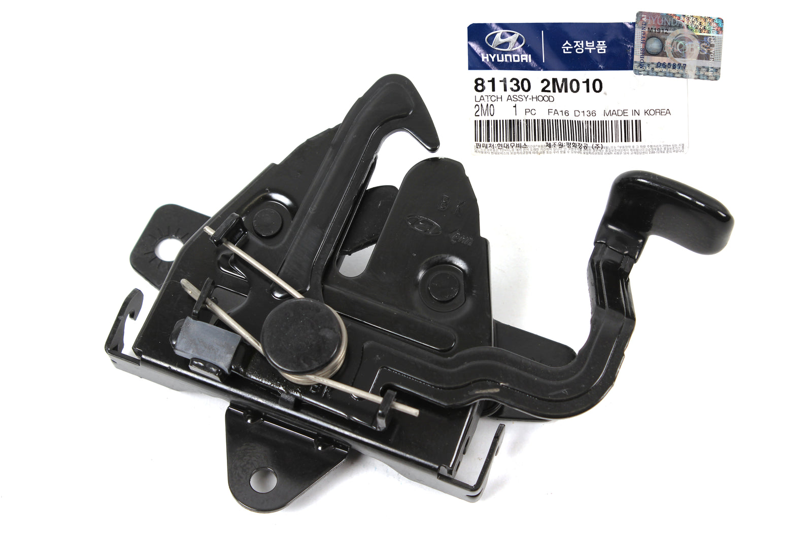 GENUINE Hood Lock Latch for 2010-2012 Hyundai Genesis Coupe 3.8L 811302M010