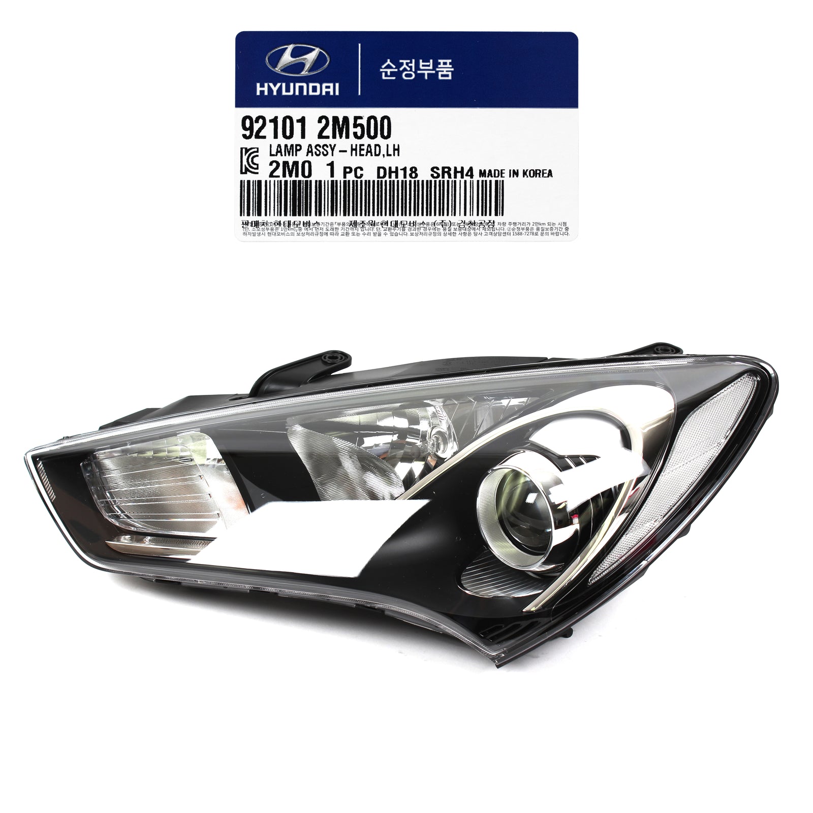 GENUINE Halogen Headlight LEFT for 2013-2016 Hyundai Genesis Coupe 921012M500