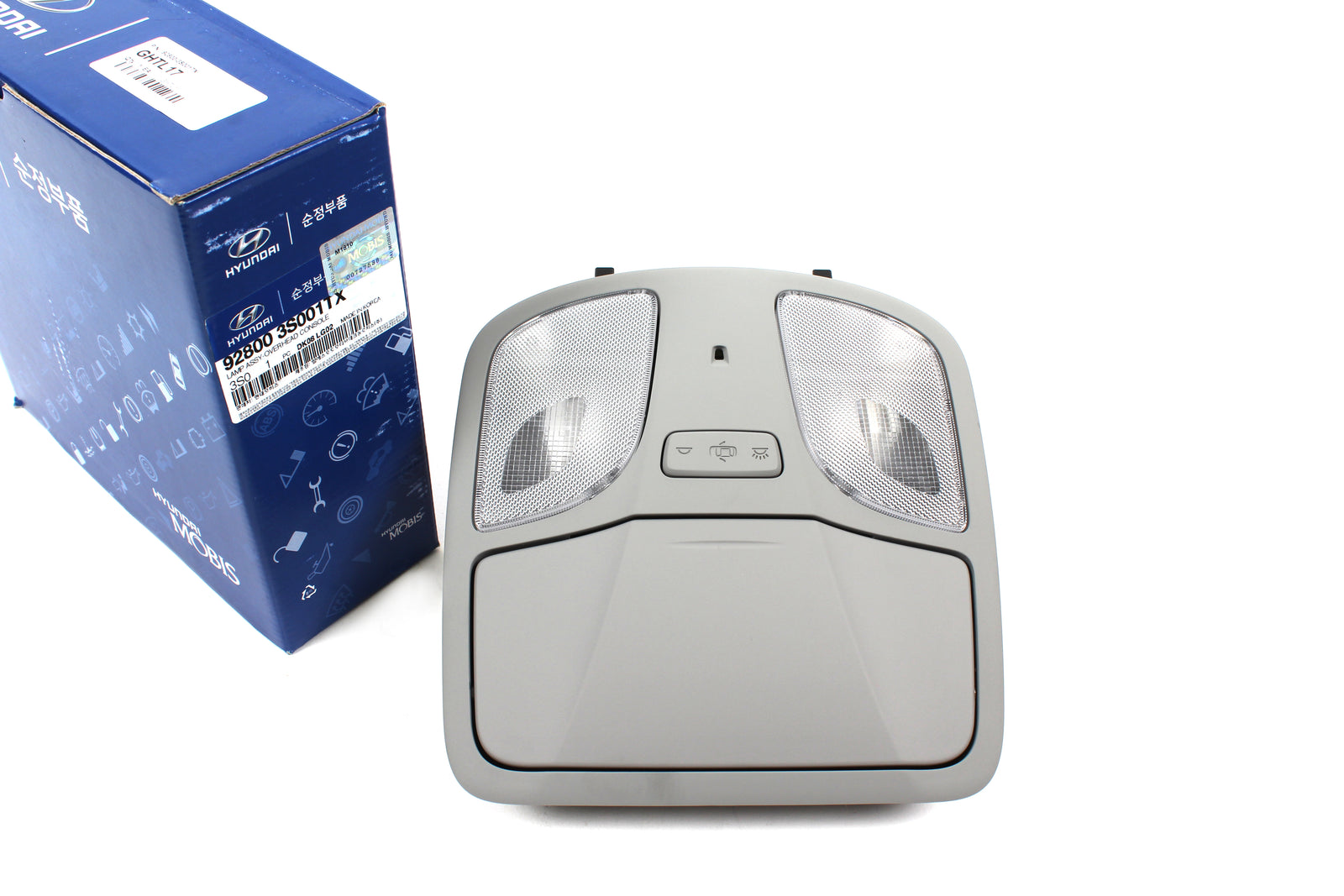 GENUINE Overhead Console lamp Gray for 2011-2015 Hyundai Sonata 928003S001TX