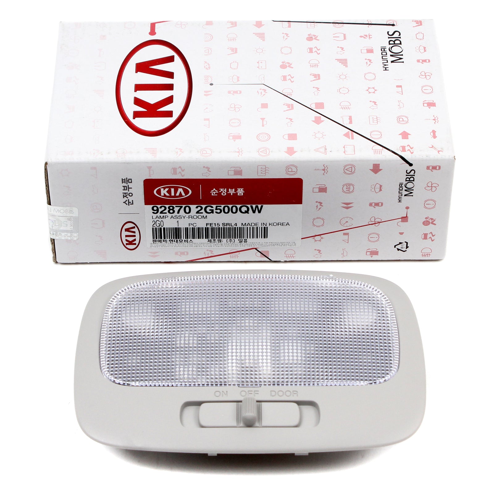 GENUINE Overhead Console lamp GRAY for 2007-2010 Kia Optima 928702G500QW