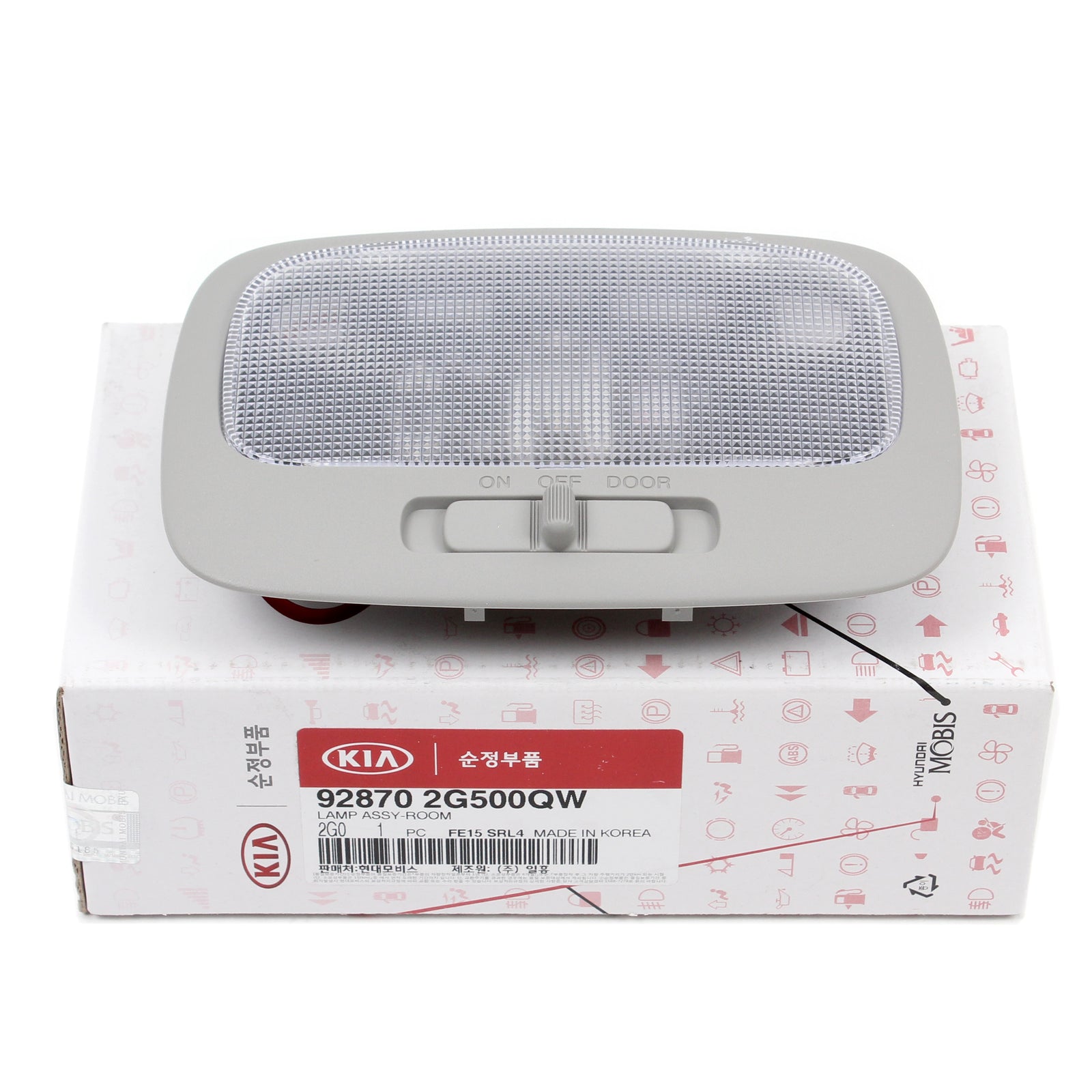 GENUINE Overhead Console lamp GRAY for 2007-2010 Kia Optima 928702G500QW