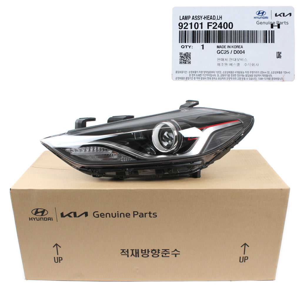 GENUINE HID DRL Headlight LEFT DRIVER for 2018 Hyundai Elantra