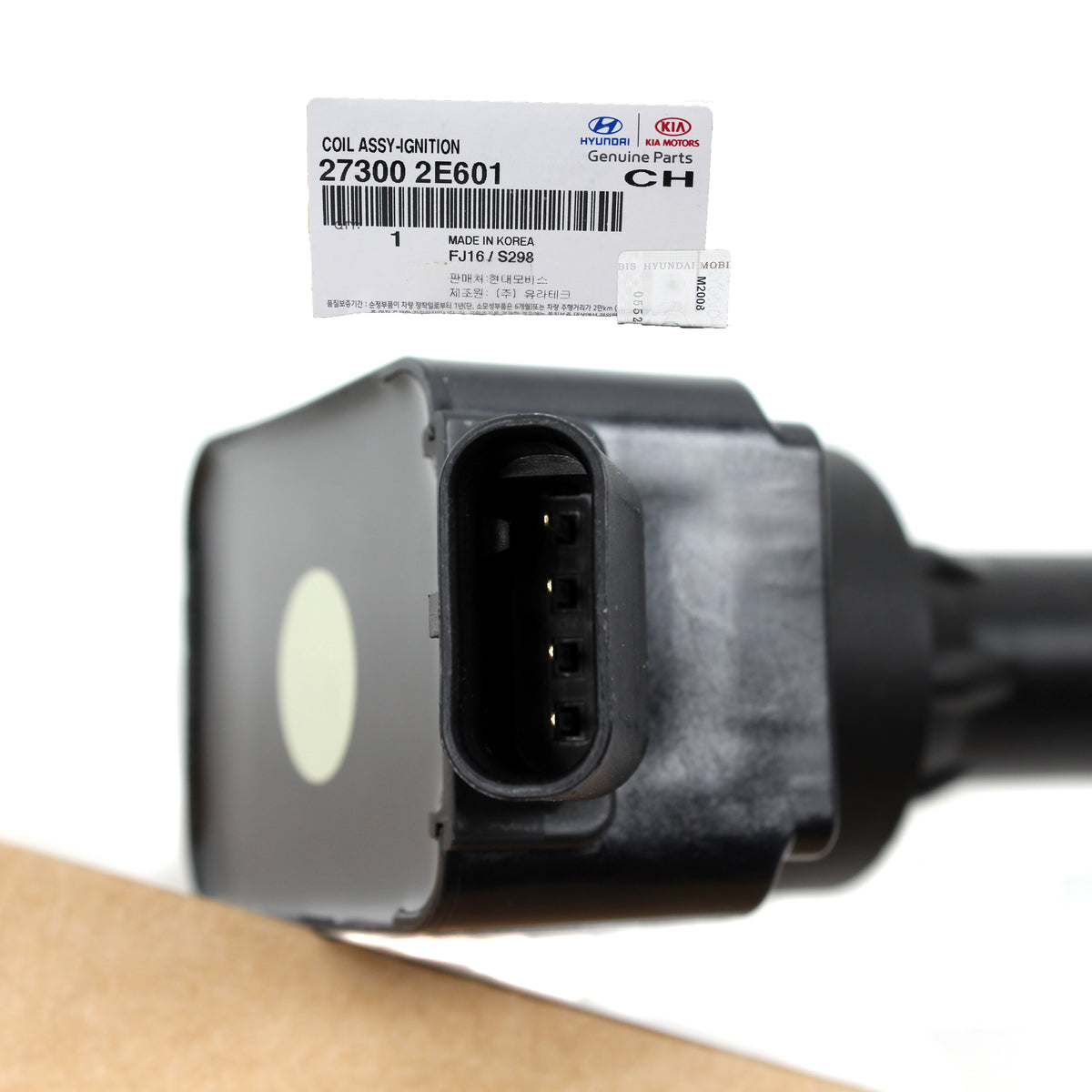 GENUINE Ignition Coil for 2016-21 Elantra Kona Sonata Veloster 2.0L 273002E601