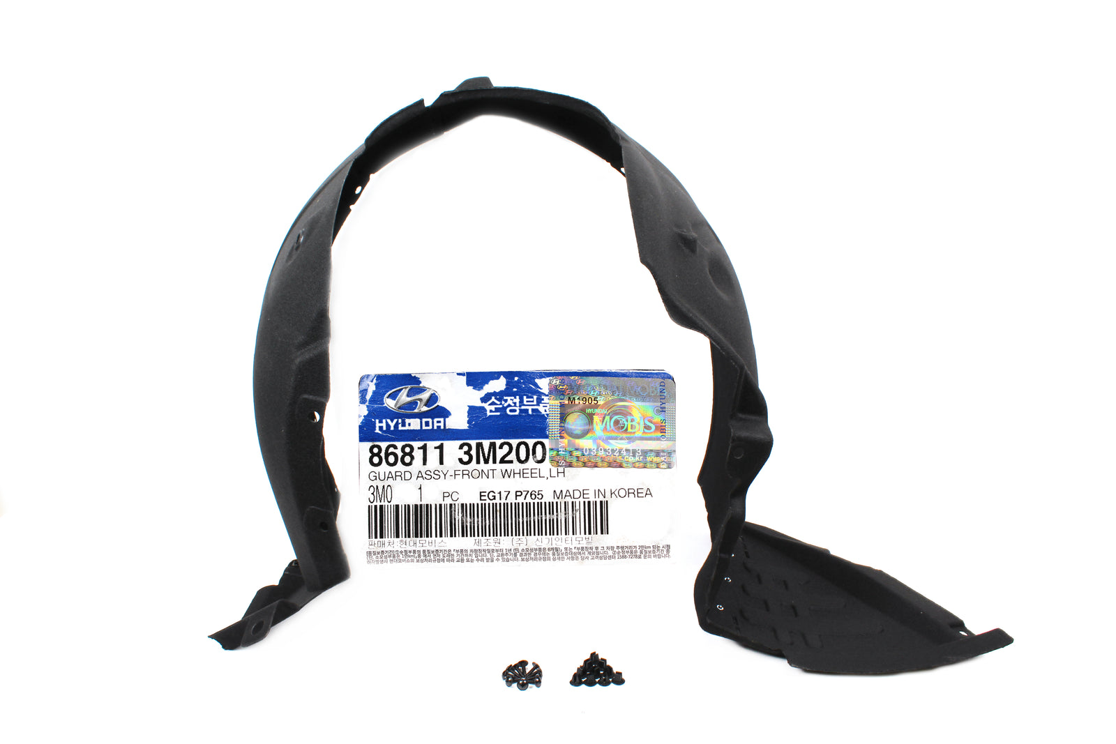 GENUINE FENDER LINER FRONT DRIVER for 09-14 HYUNDAI GENESIS OEM 868113M200