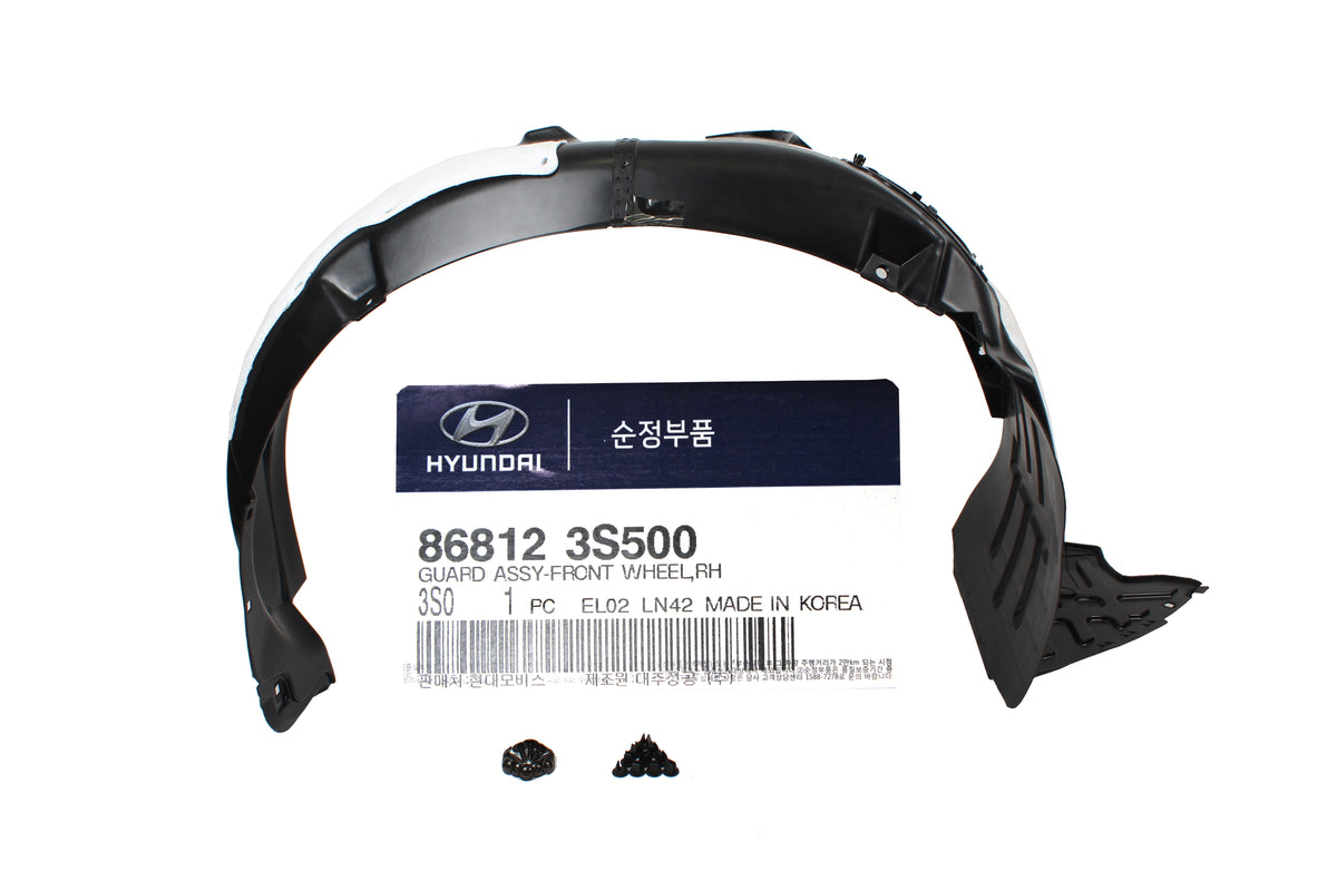 GENUINE Fender Liner FRONT RIGHT RH for 11-14 Hyundai Sonata OEM 868123S500