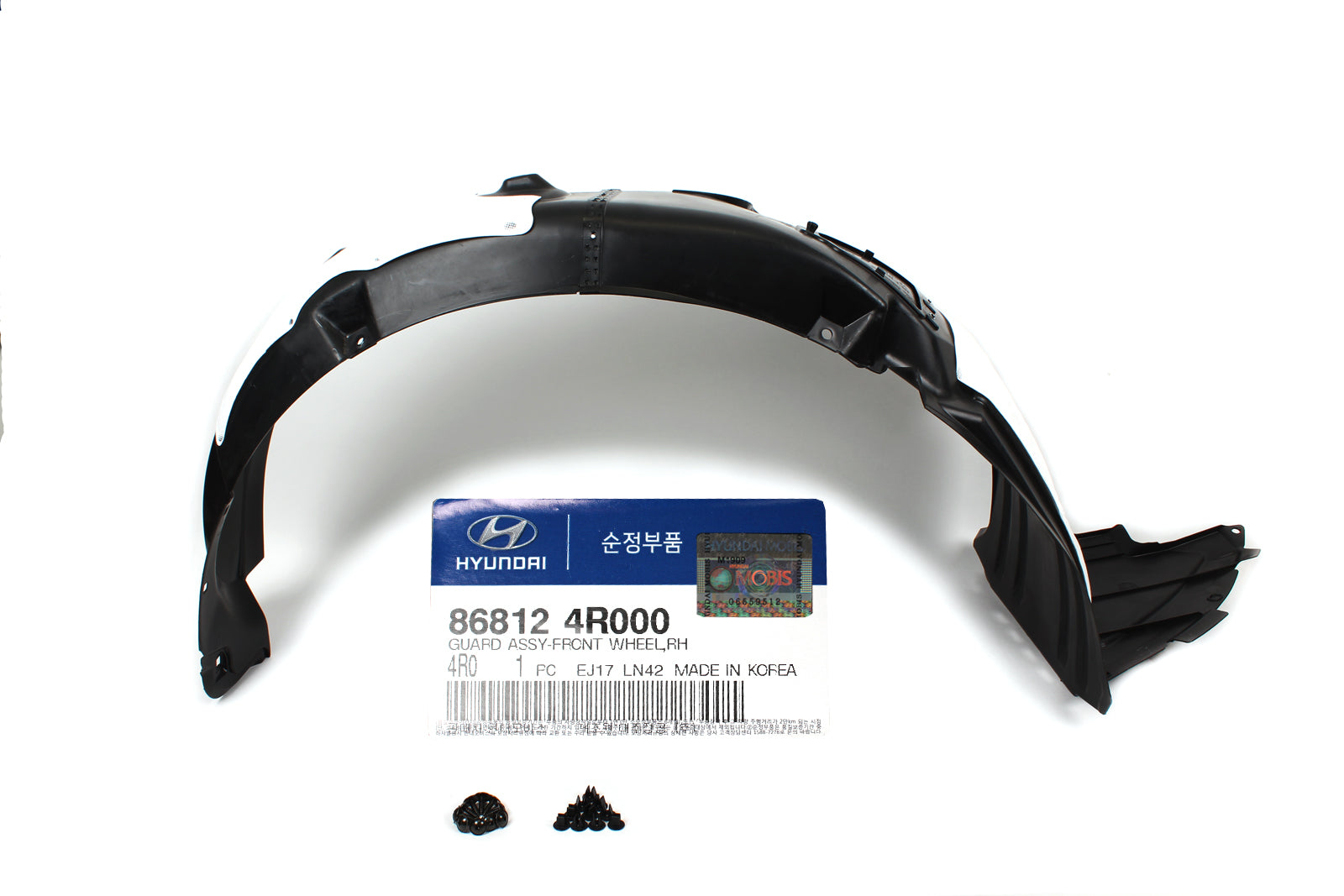 OEM Fender Liner Wheel Guard FRONT RIGHT for 11-15 Sonata HYBRID 868124R000