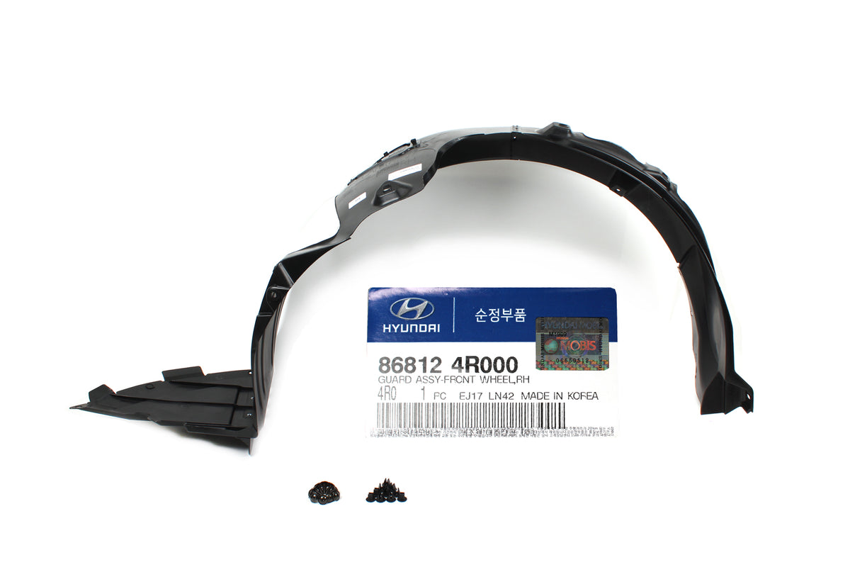 OEM Fender Liner Wheel Guard FRONT RIGHT for 11-15 Sonata HYBRID 868124R000