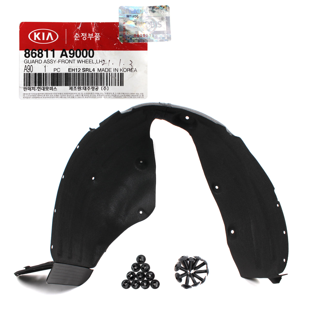 GENUINE Front Fender Liner LEFT &amp; RIGHT for 2015-2020 Kia Sedona 86812A9000