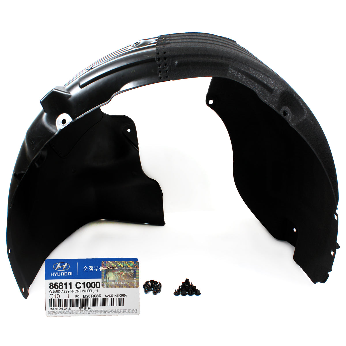GENUINE Fender Liner FRONT LEFT &amp; RIGHT for 15-17 Hyundai Sonata 86812C1000