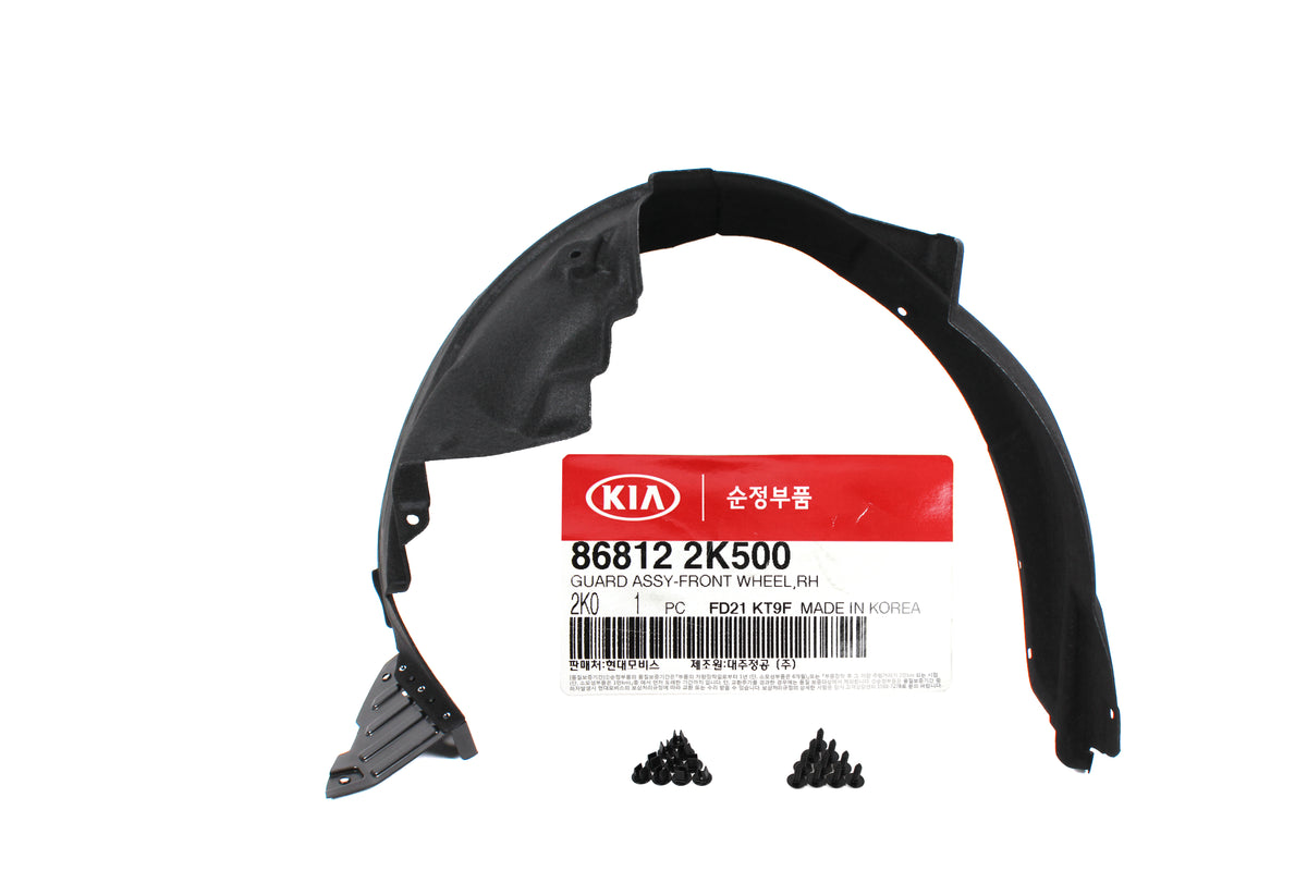 GENUINE Fender Liner Wheel Guard FRONT RH for 20122013 Kia Soul 86812