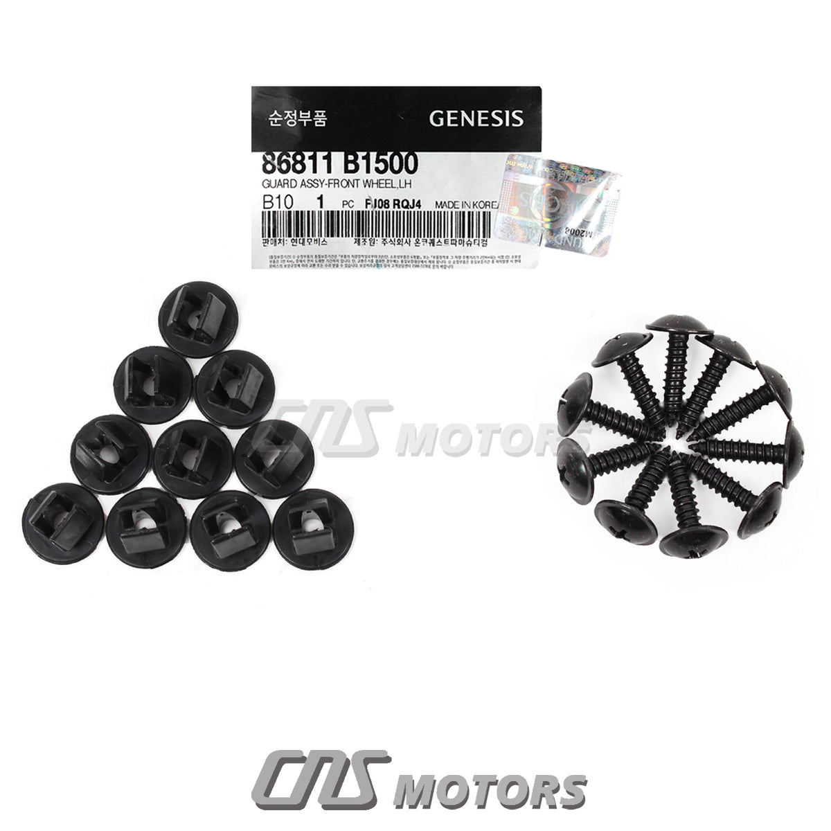 Fits 2018-2020 GENESIS G80 3.8L GENUINE Fender Liner LEFT DRIVER 86811B1500