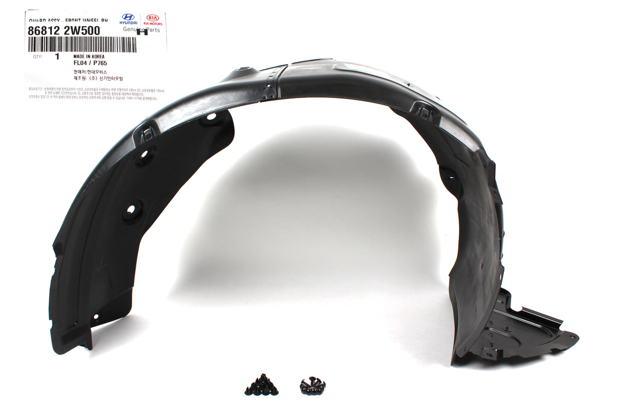 Fender Liner FRONT RIGHT PASSENGER OEM for 2017 2018 Santa Fe Sport 868124Z500