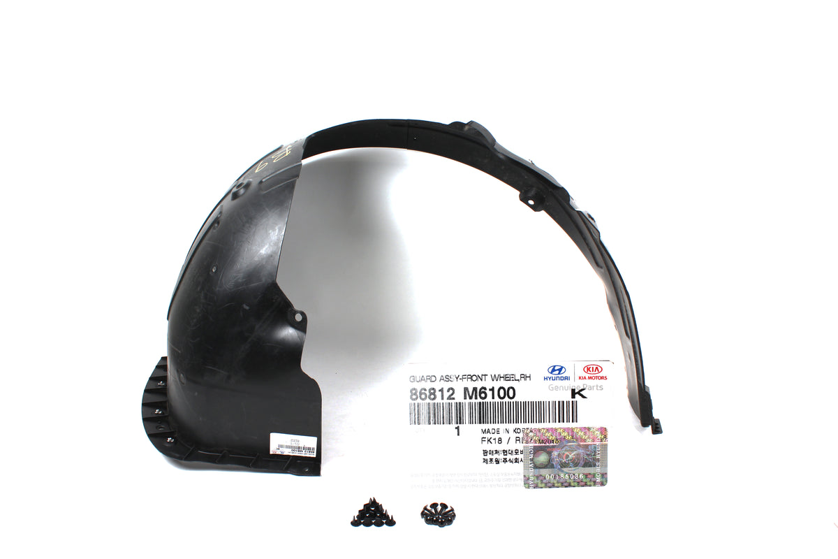 GENUINE Fender Liner FRONT RIGHT PASSENGER for 2019-2020 Kia Forte 86812M7000