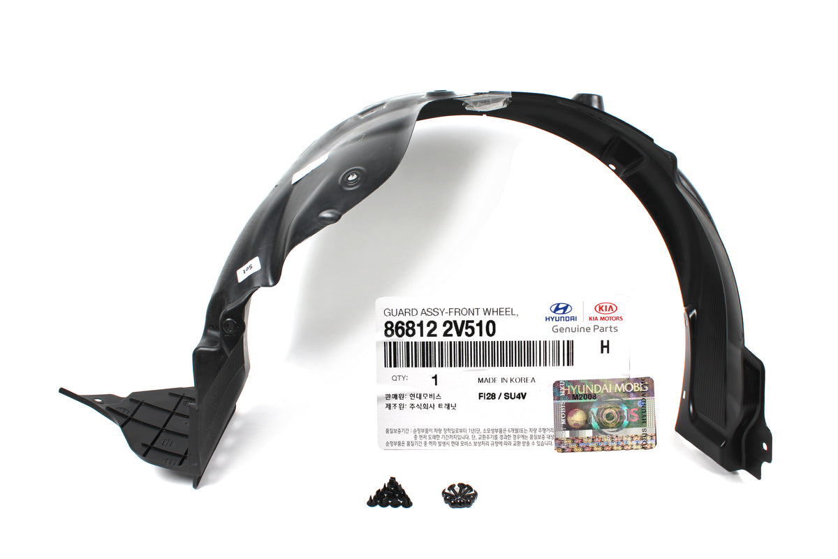 OEM Fender Liner FRONT RIGHT PASSNGR for 13-17 Hyundai Veloster Turbo 868122V510