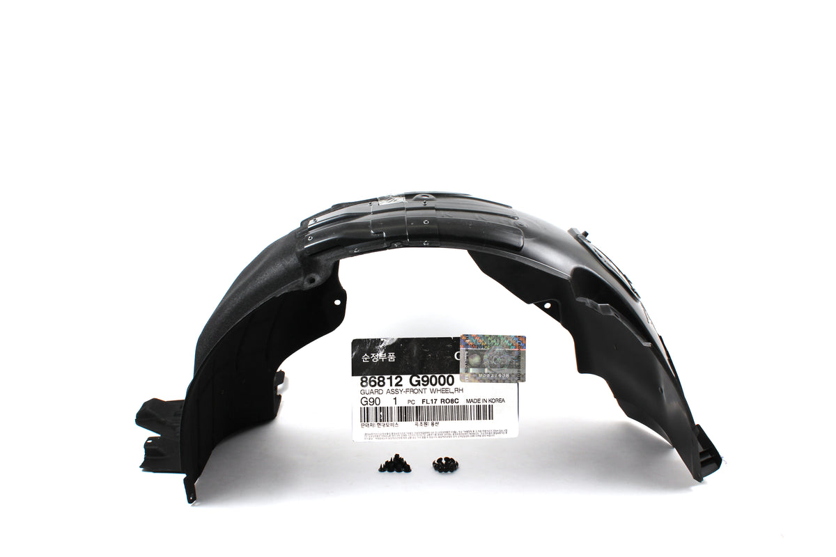 GENUINE Fender Liner FRONT RIGHT PASSENGER for 19-20 GENESIS G70 86812G9000