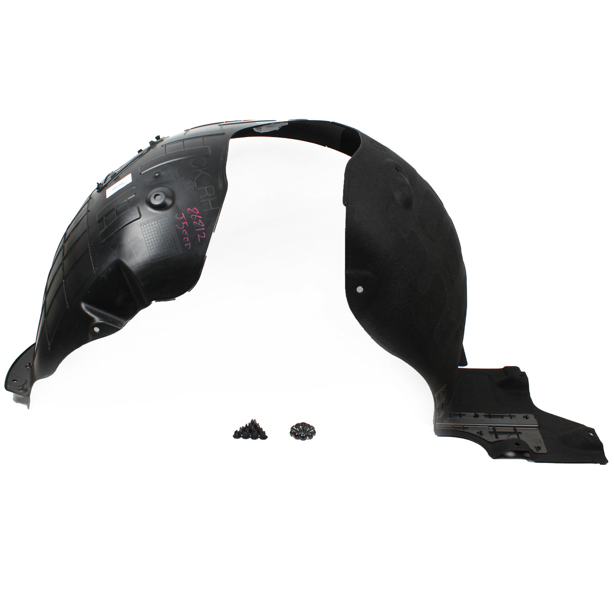 GENUINE Fender Liner FRONT RIGHT PASSENGER for 18-23 Kia Stinger 86812J5000