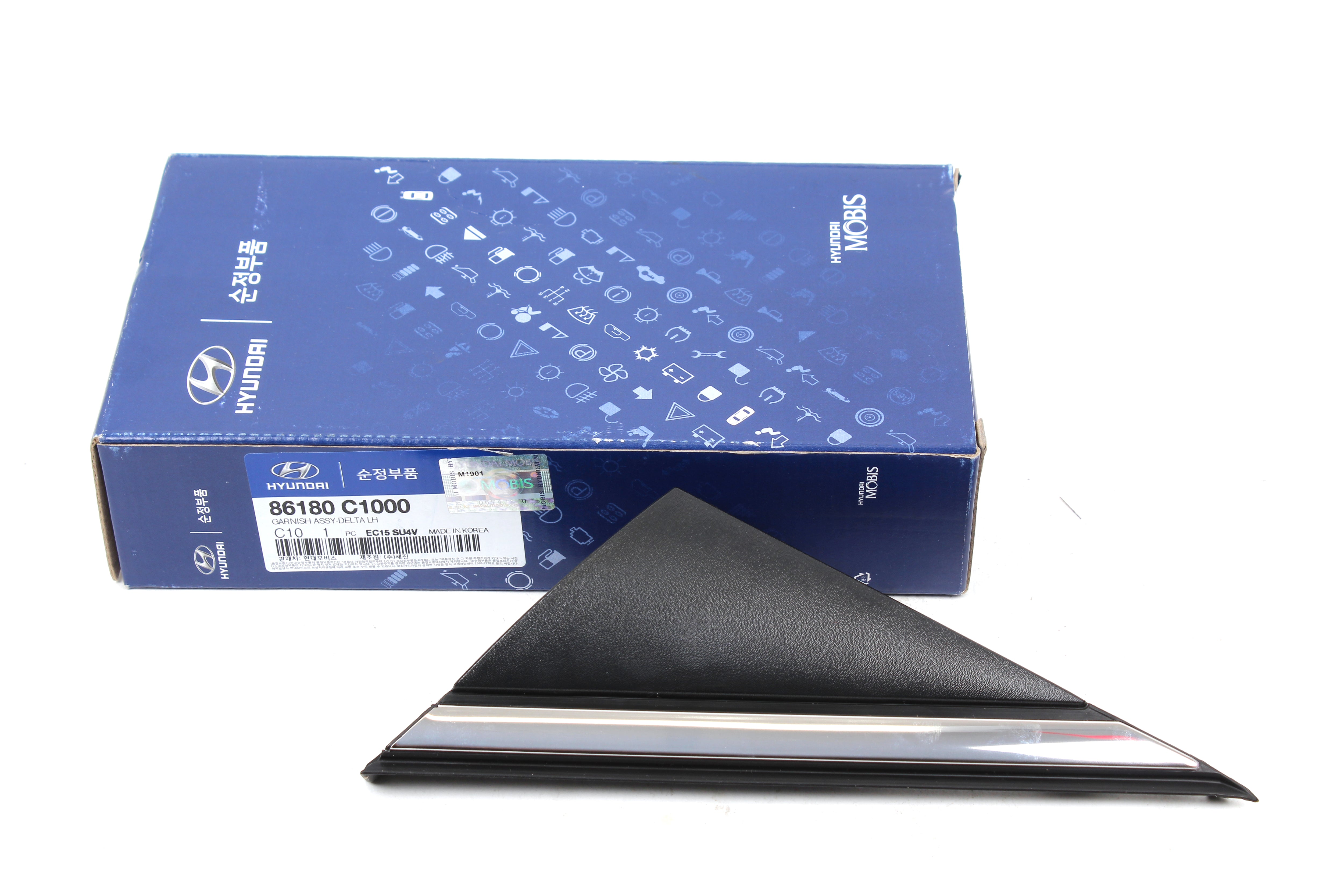 Front Left Pillar Corner Trim For Hyundai Sonata 2015-2019 - Driver Side Mirror Triangle Plate