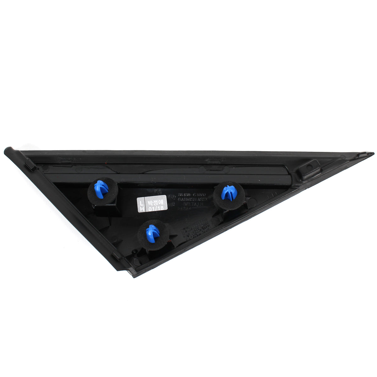 GENUINE Fender Corner Molding Chrome DRIVER for 15-19 Hyundai Sonata 86180C1000